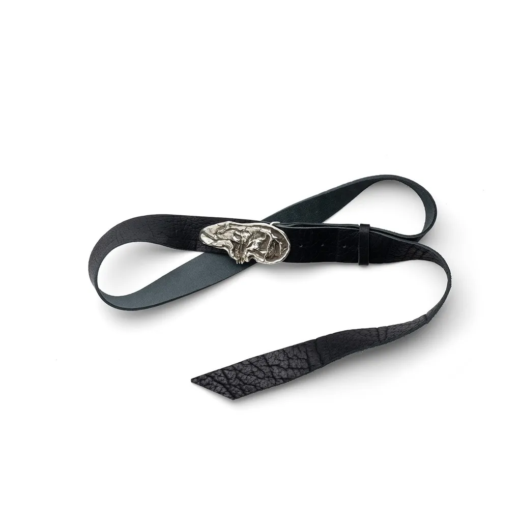 Sterling Silver/Cow Leather Zdzislaw Beksinski Ear Belt