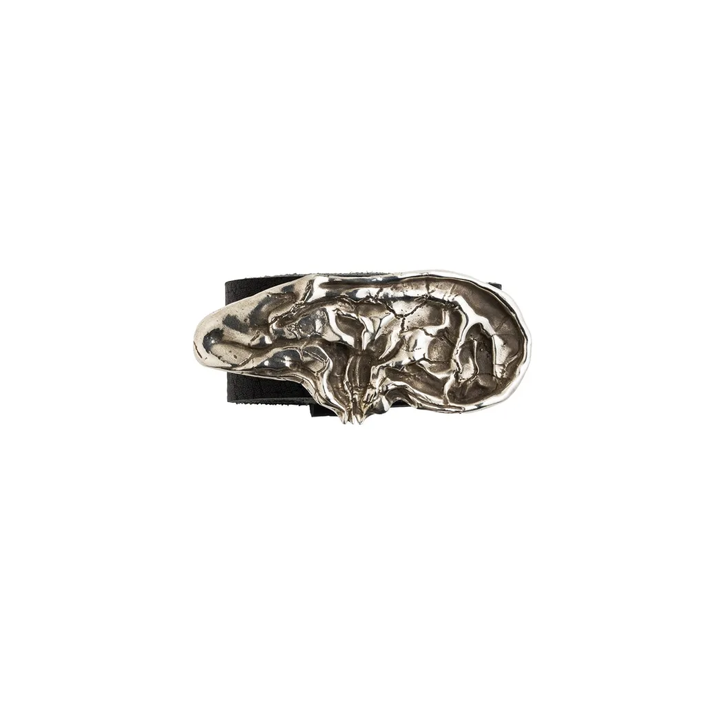 Sterling Silver/Cow Leather Zdzislaw Beksinski Ear Belt