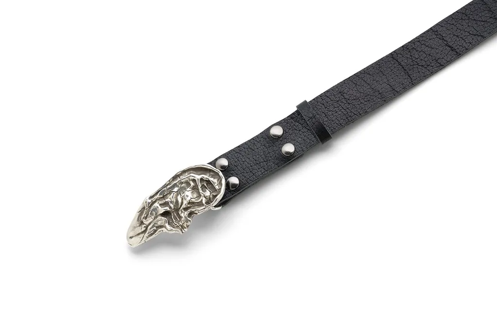 Sterling Silver/Cow Leather Zdzislaw Beksinski Ear Belt