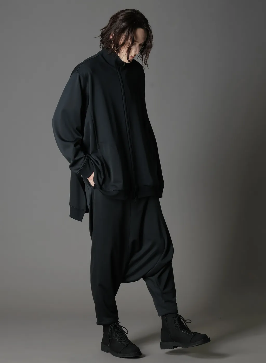 Polyester Smooth Sarouel Pants