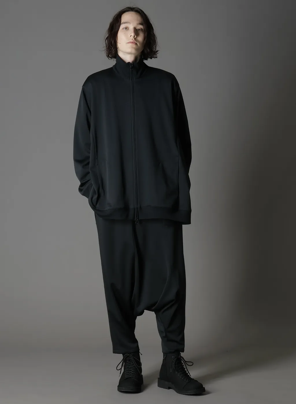 Polyester Smooth Sarouel Pants