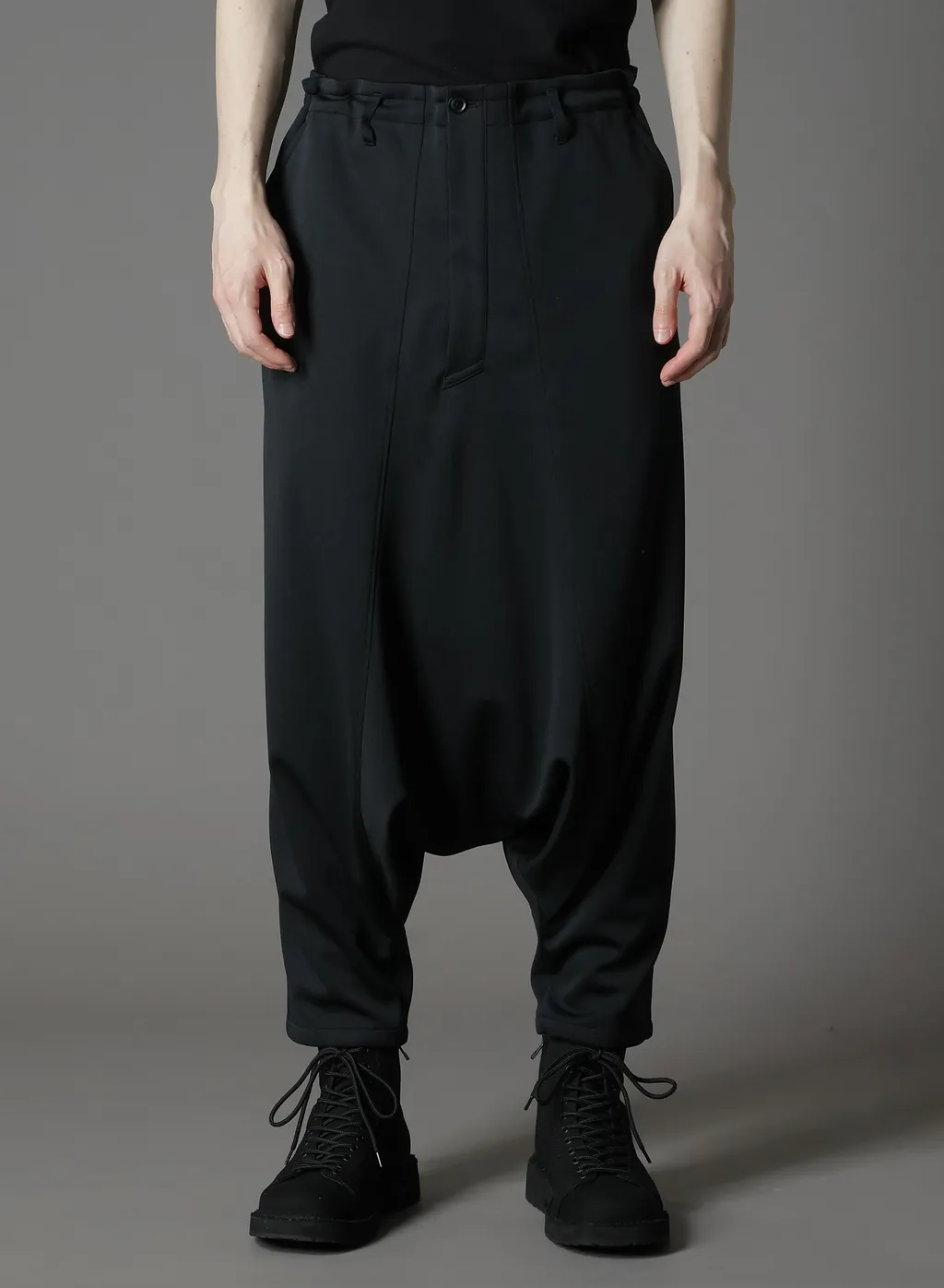 Polyester Smooth Sarouel Pants