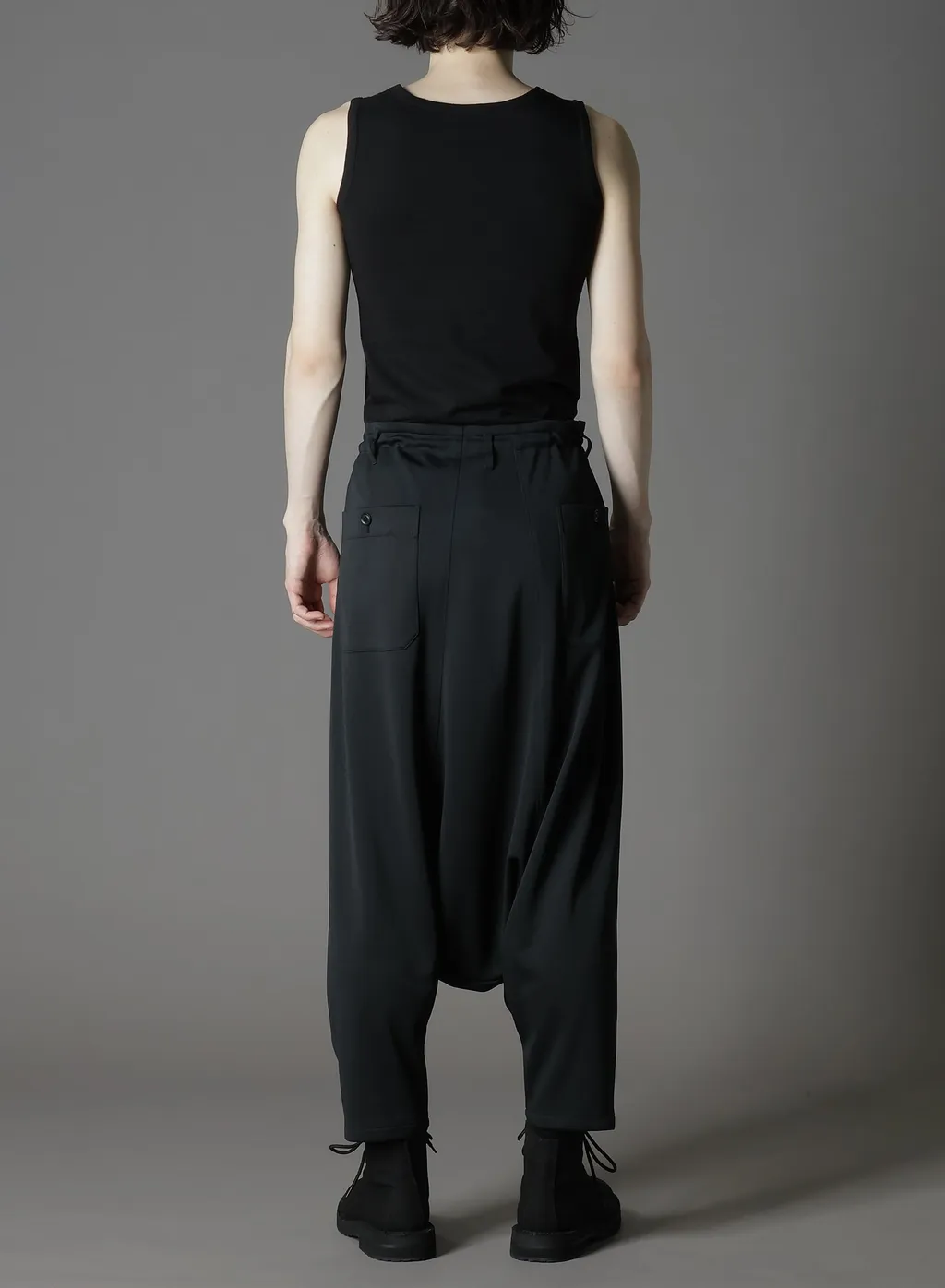 Polyester Smooth Sarouel Pants