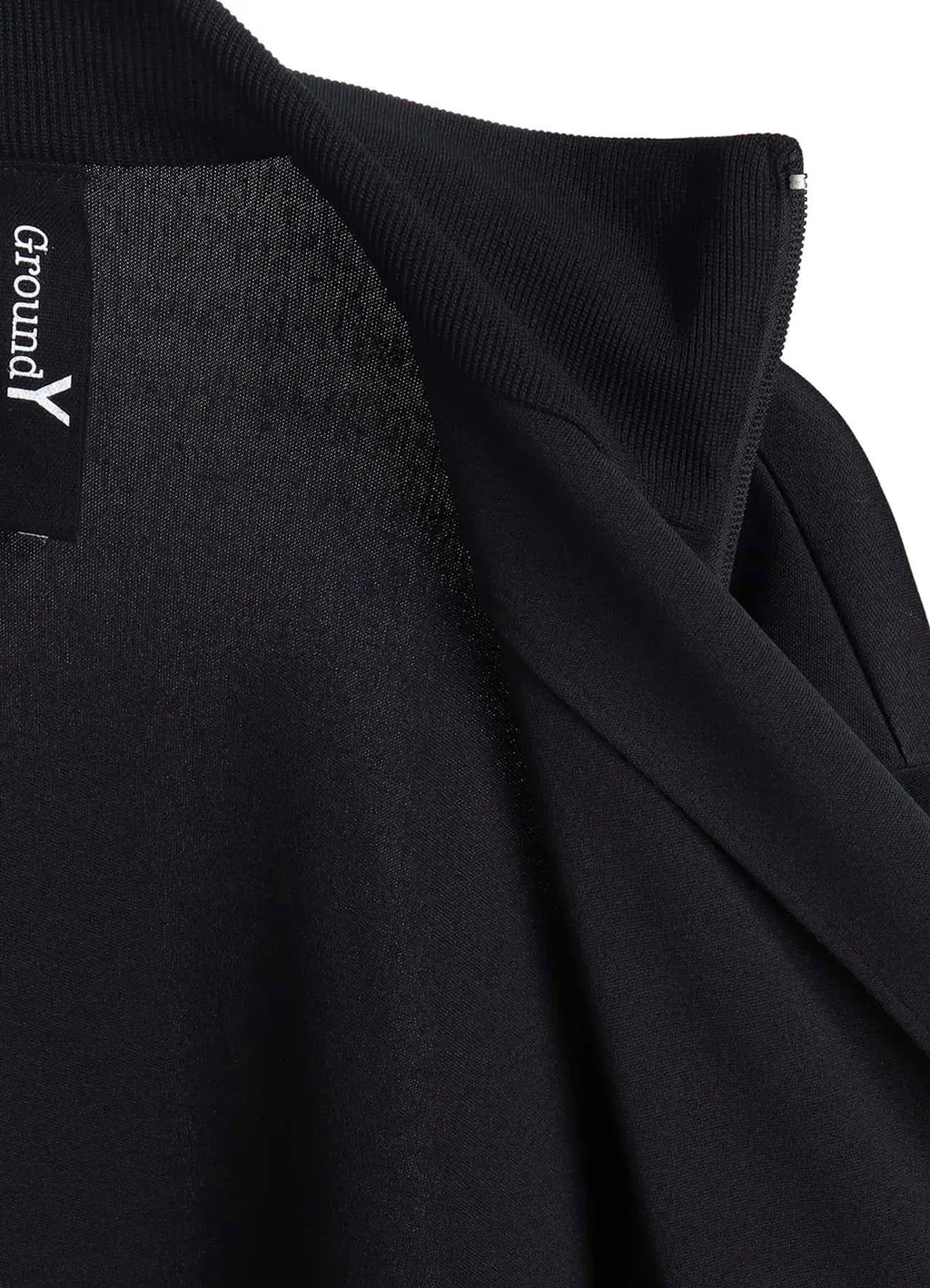 Polyester Smooth Side Slit Track Jacket