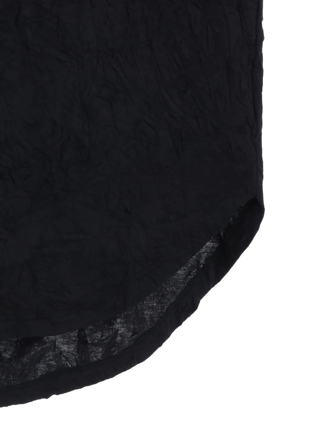 Catch Washer Hem Round Jumbo T-Shirt Long Sleeves