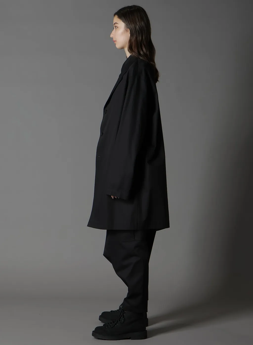 Cotton Gabardine Shirt Jacket