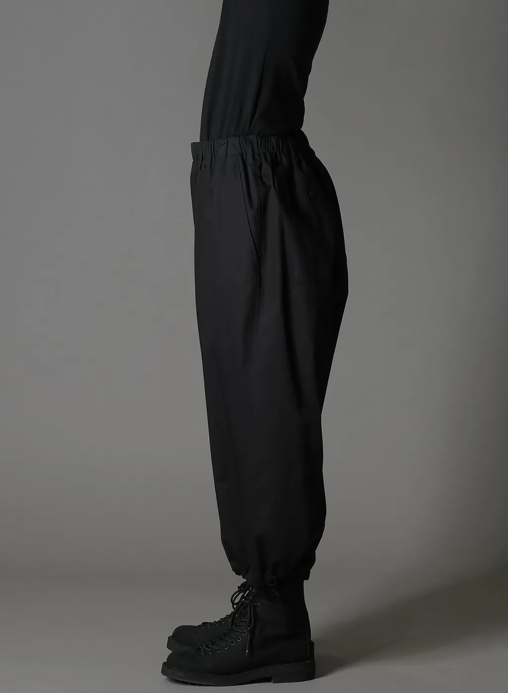 Cotton Gabardine Balloon Pants