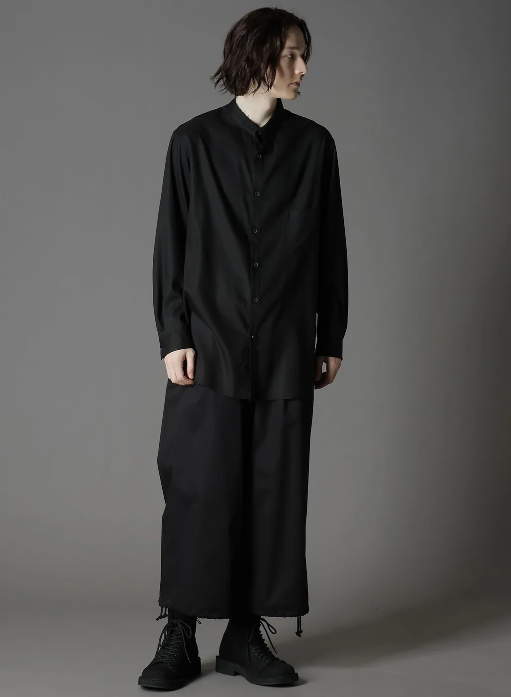 Cotton Gabardine Balloon Pants