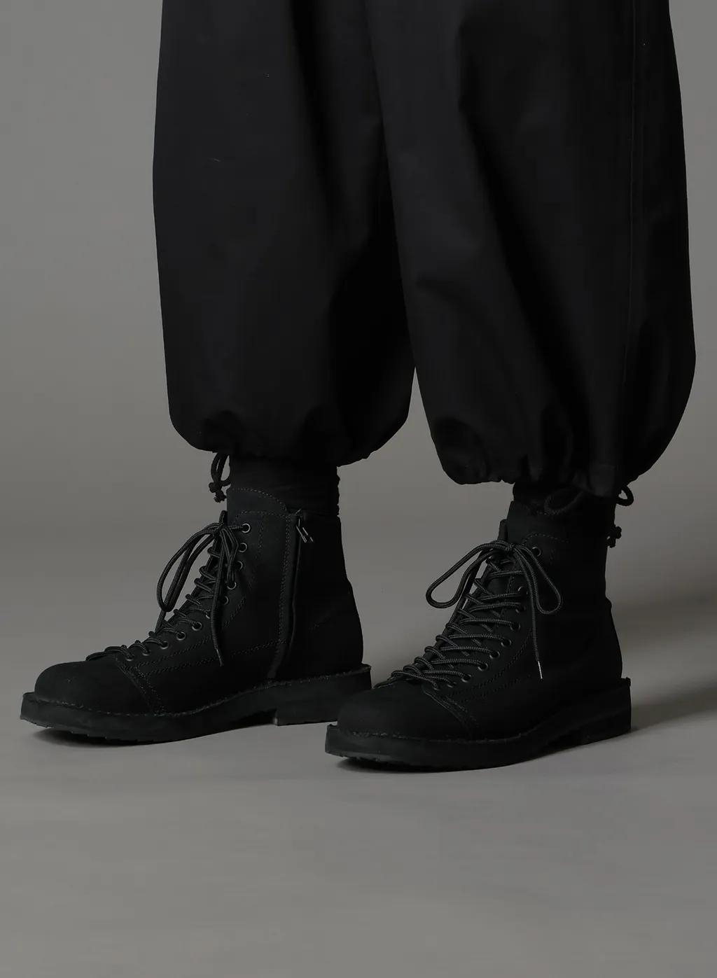 Cotton Gabardine Balloon Pants