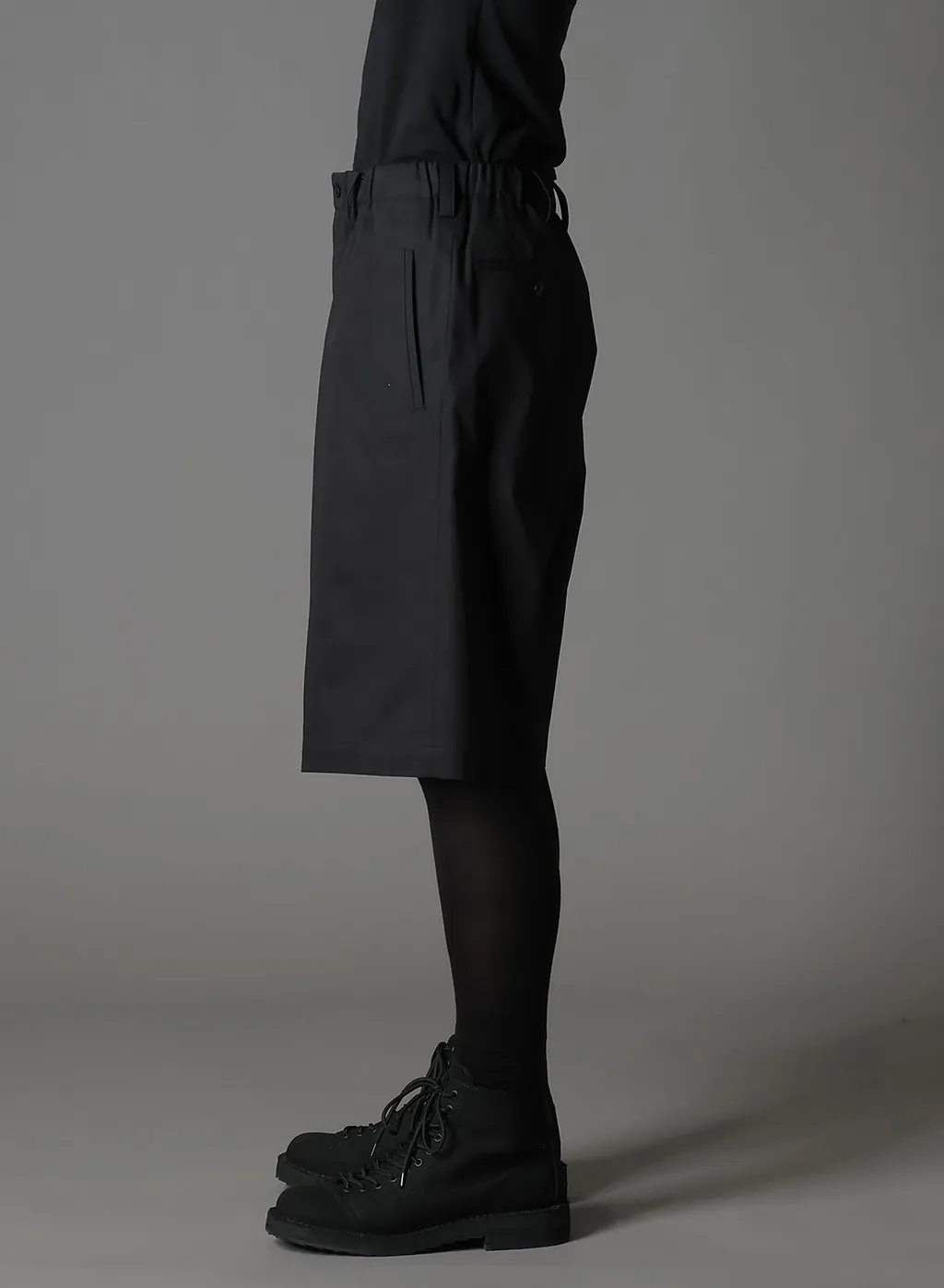 Cotton Gabardine Short Pants Type2