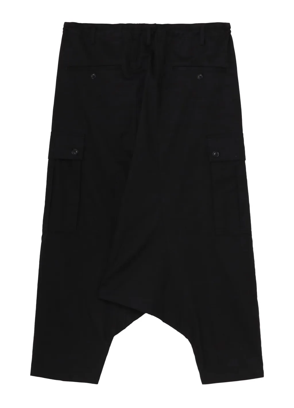 Cotton Gabardine Cargo Sarouel Pants