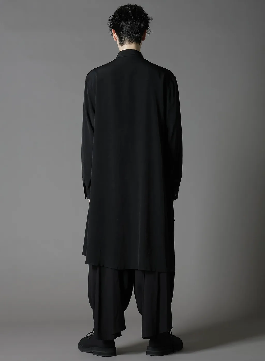 Crepe De Chine Standard Asymmetrical Flares Shirt