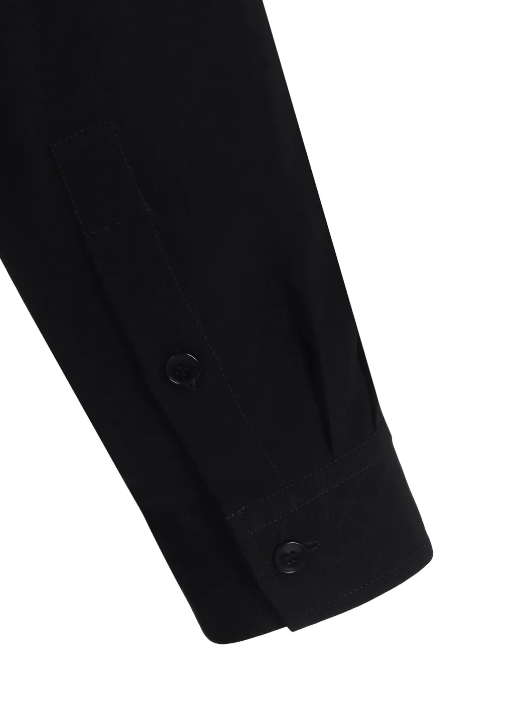 Crepe De Chine Standard Asymmetrical Flares Shirt