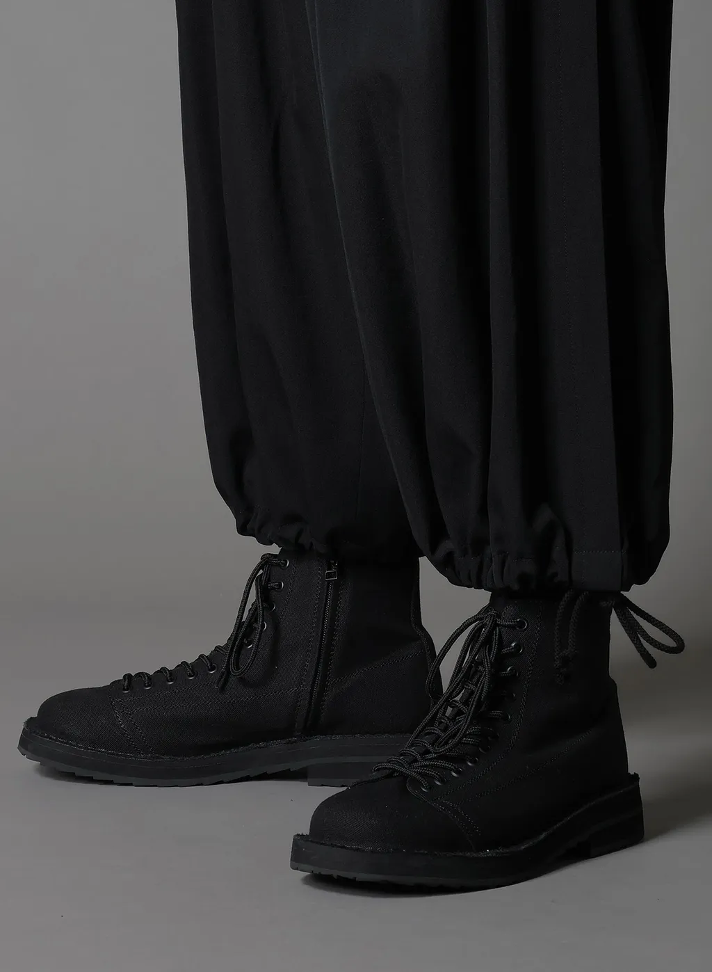 Wool Gabardine Balloon Pants