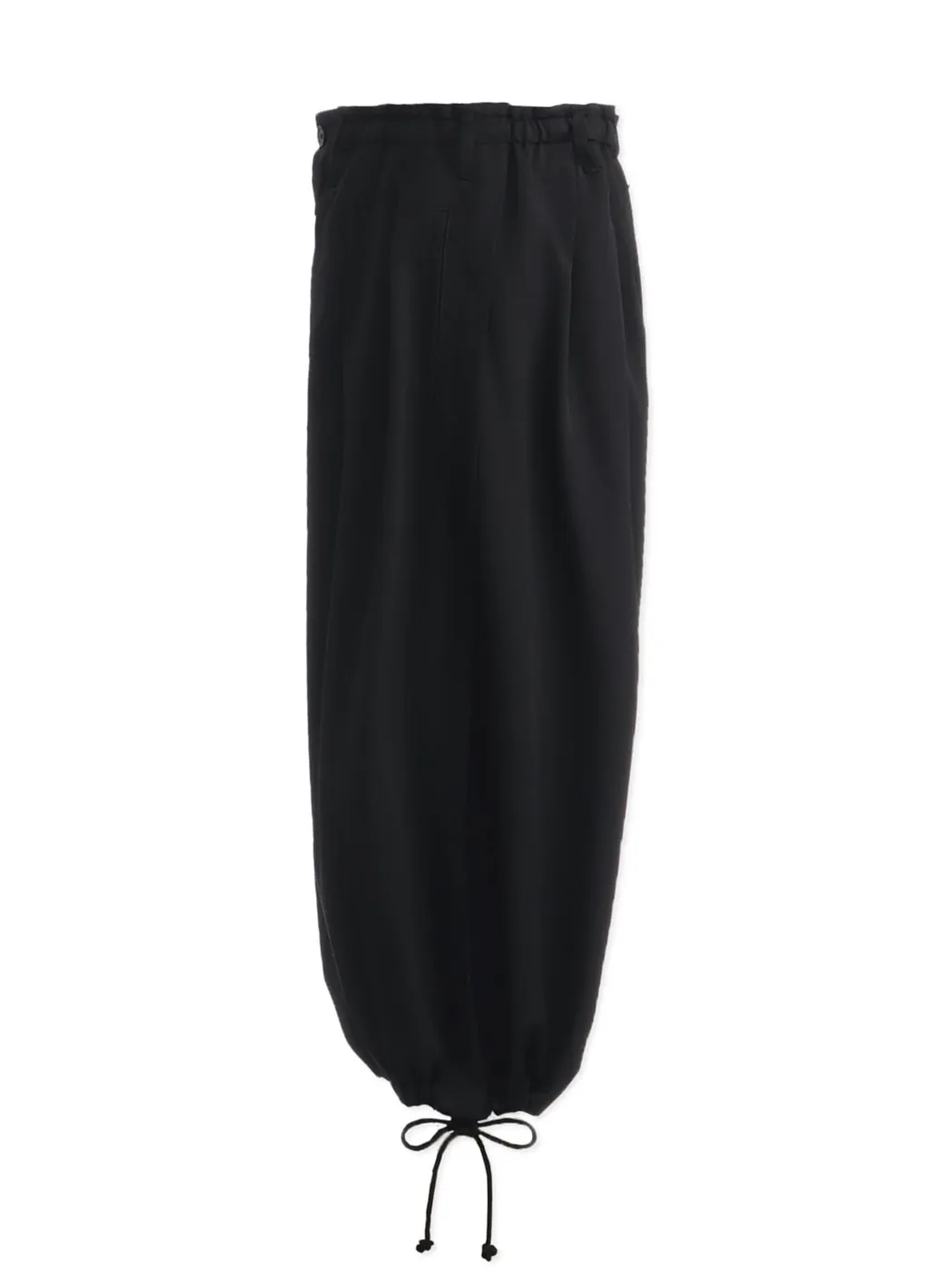 Wool Gabardine Balloon Pants