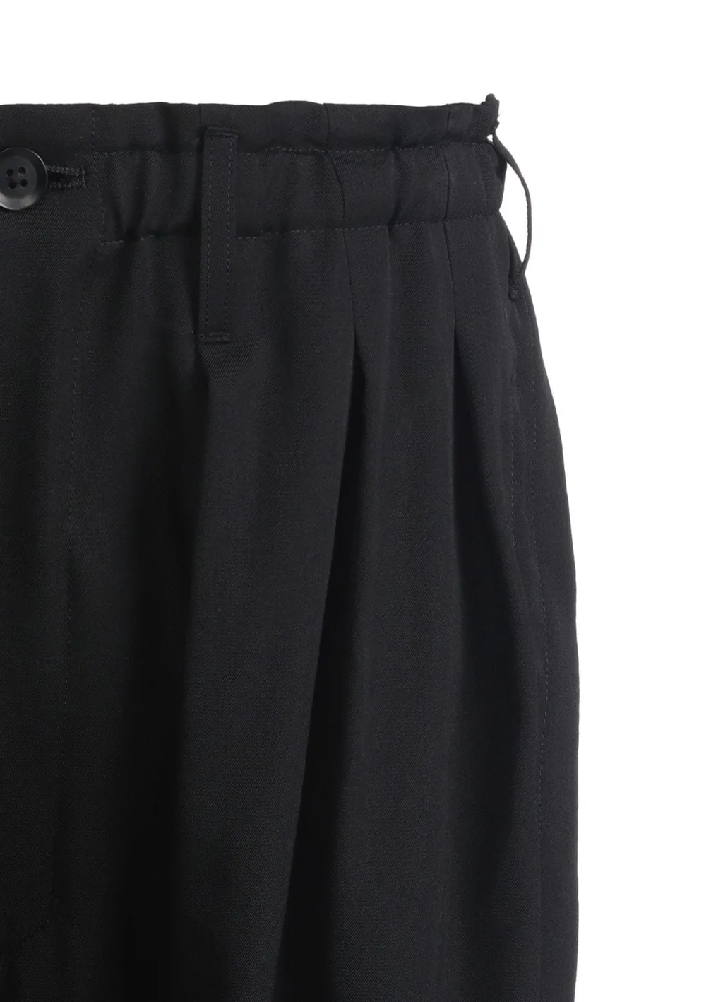 Wool Gabardine Balloon Pants