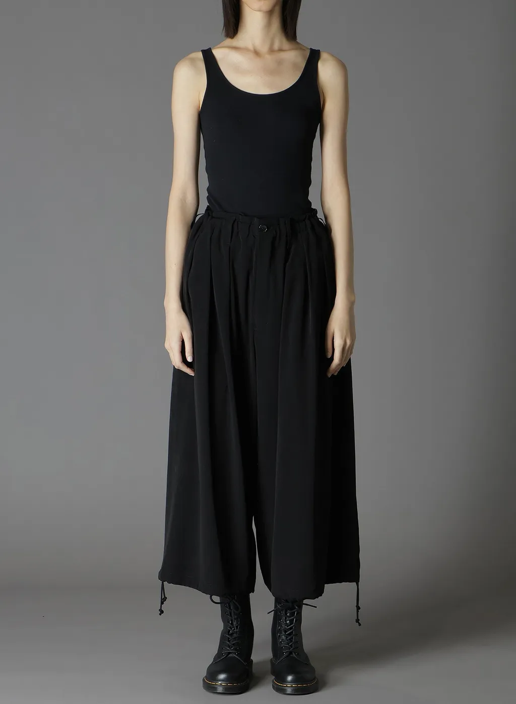 Crepe De Chine Balloon Pants