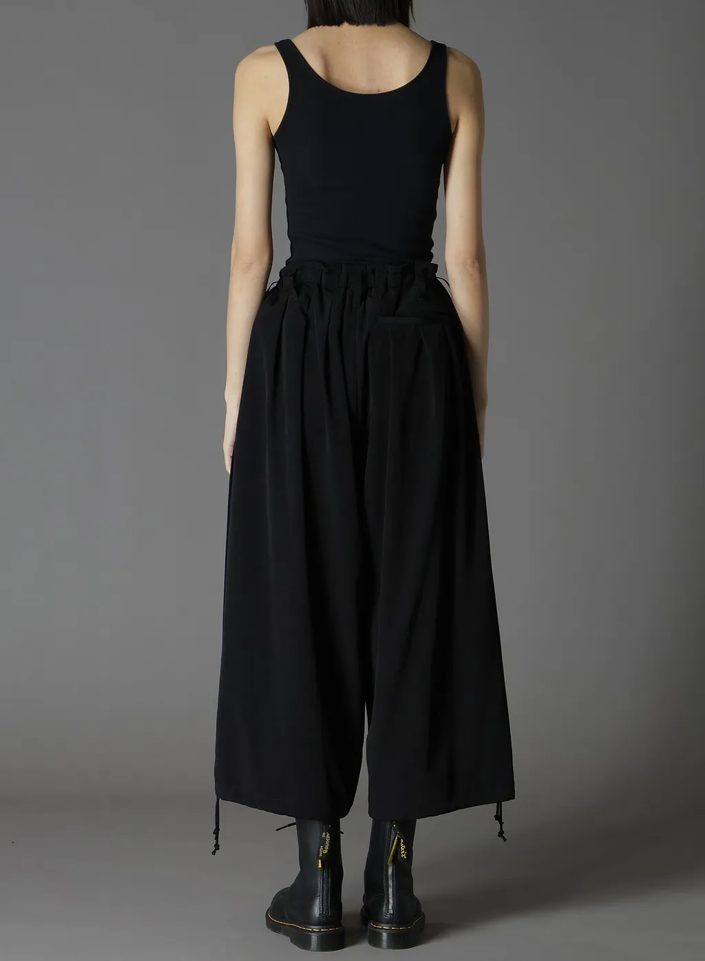 Crepe De Chine Balloon Pants