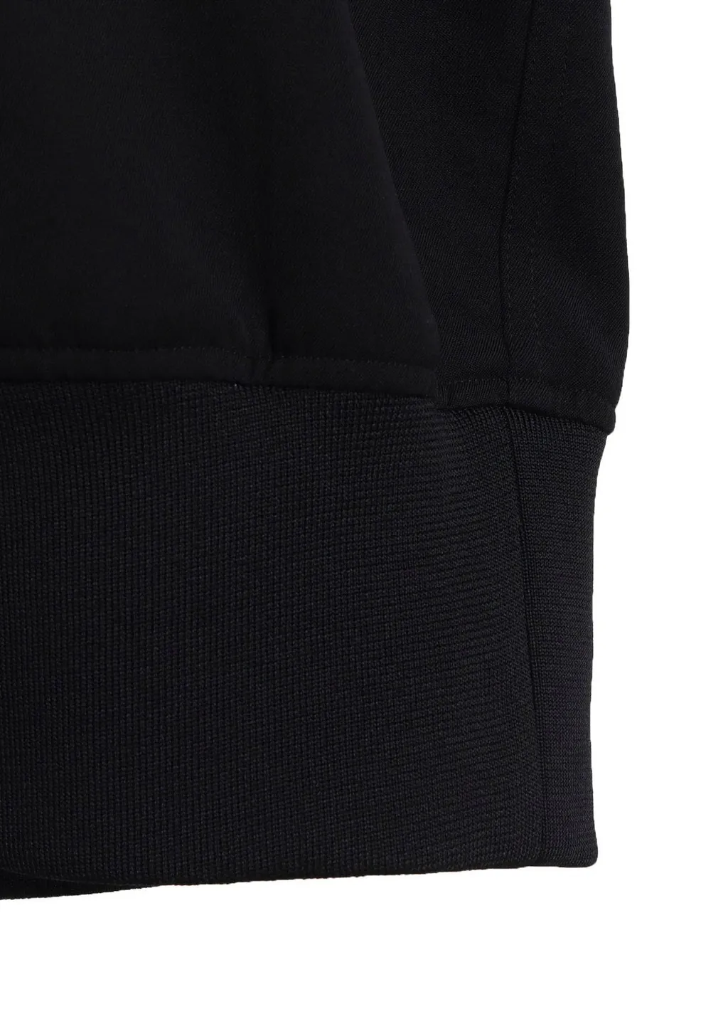 W/Gabardine Inverted V Hoodie Slim