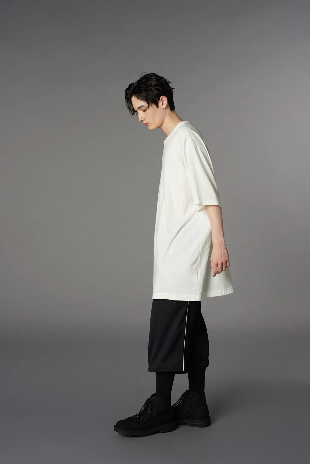Cotton Jersey Jumbo T-Shirt Short Sleeves
