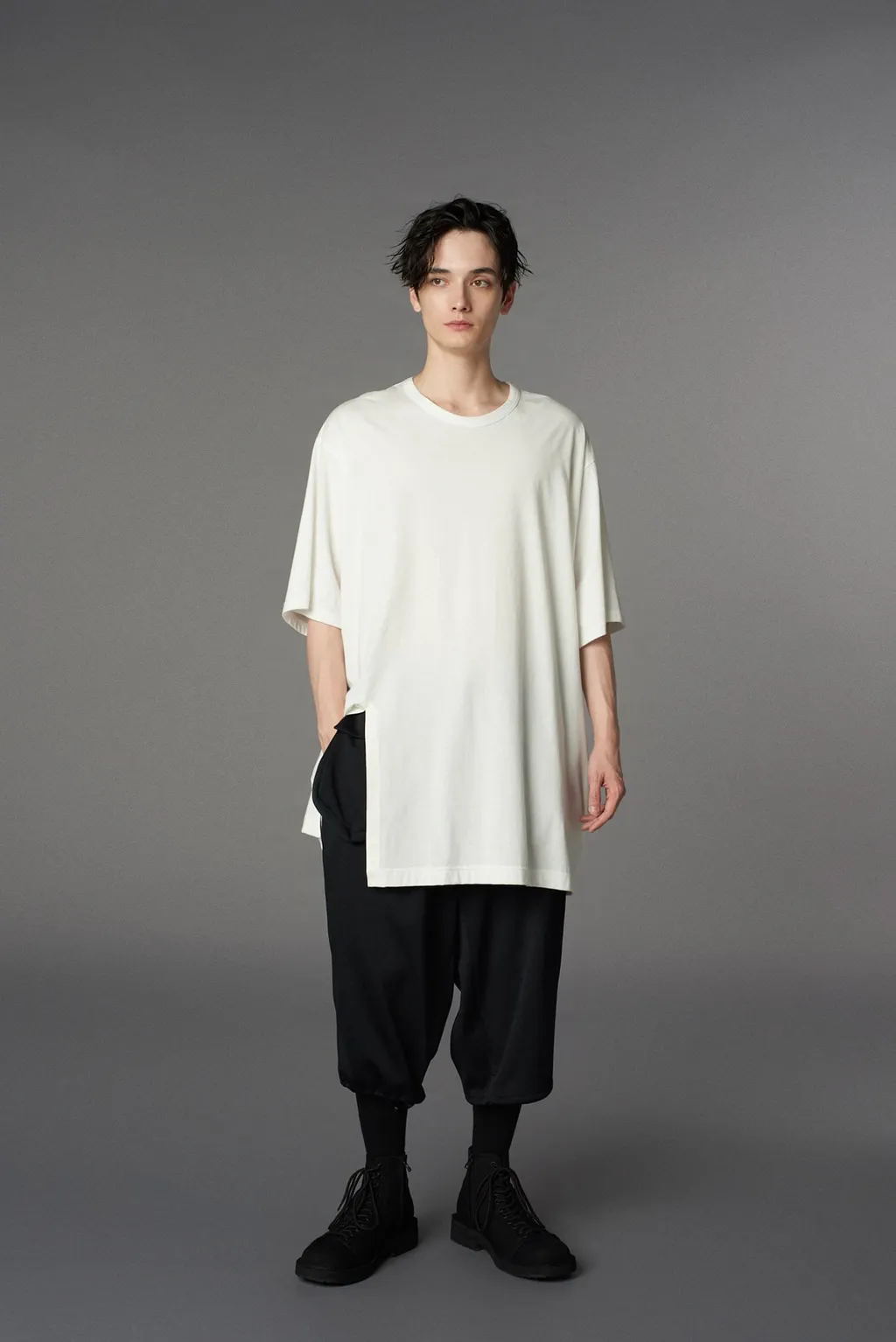 Cotton Jersey Jumbo T-Shirt Short Sleeves