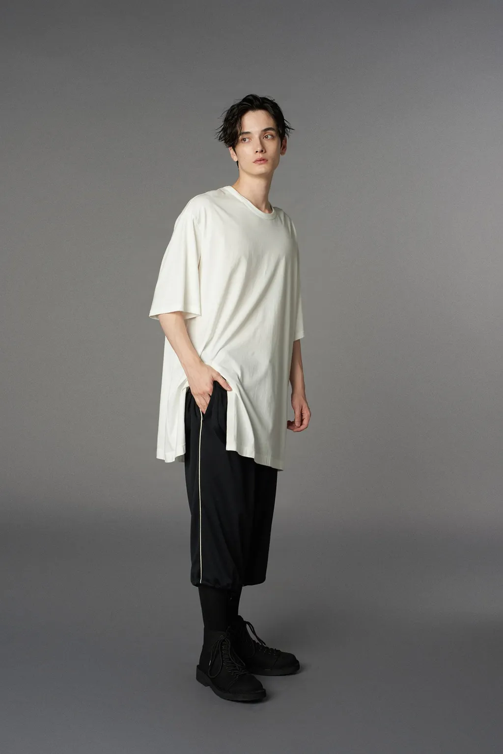 Cotton Jersey Jumbo T-Shirt Short Sleeves