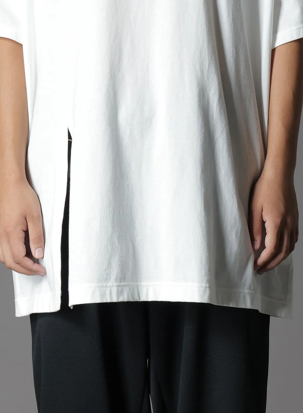 Cotton Jersey Jumbo T-Shirt Short Sleeves
