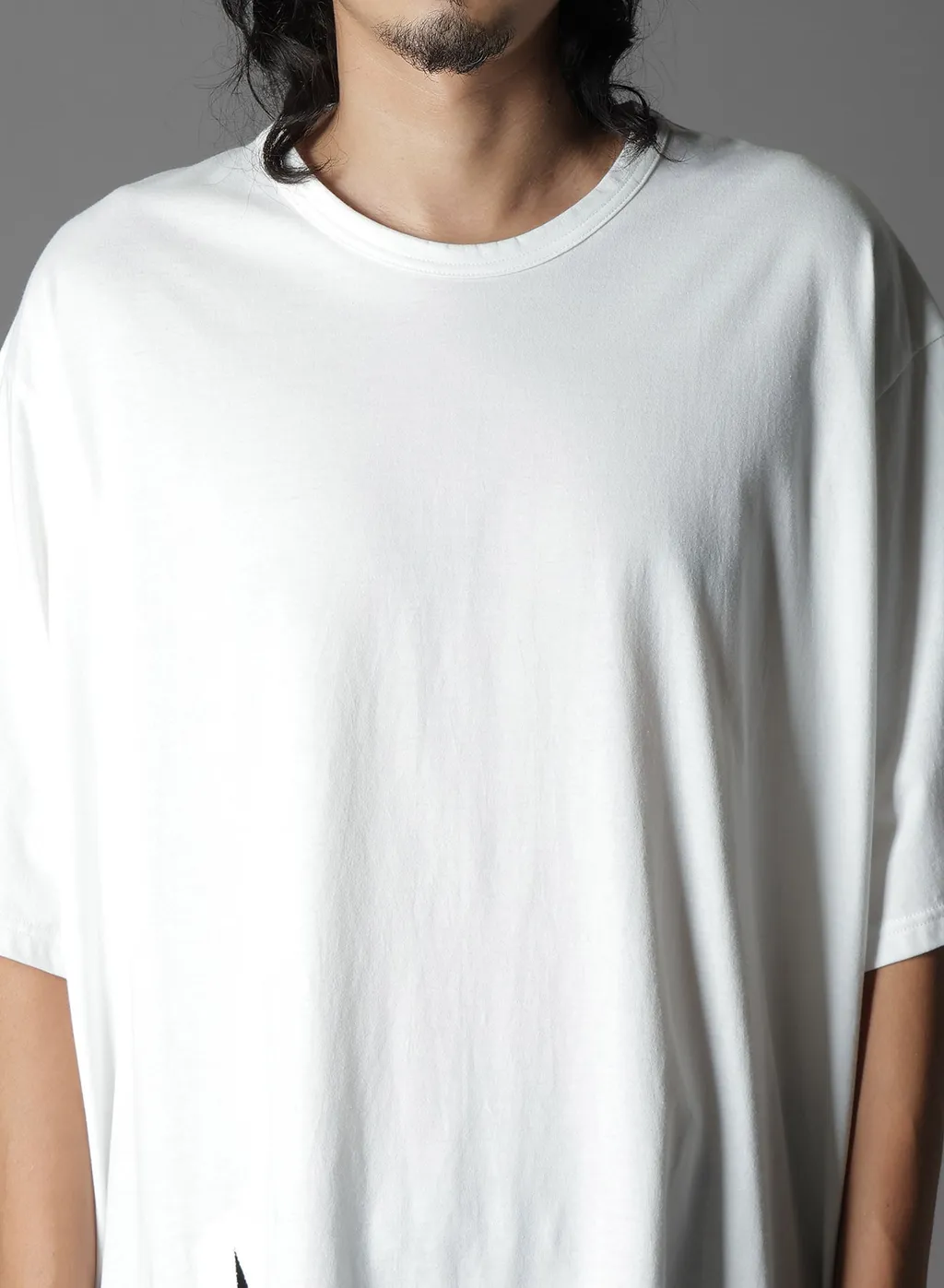 Cotton Jersey Jumbo T-Shirt Short Sleeves