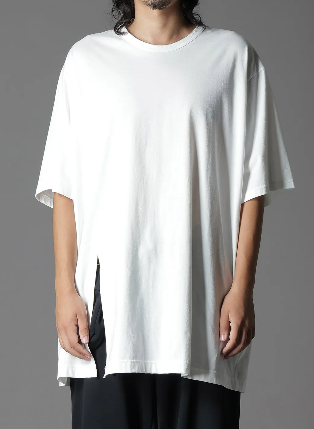 Cotton Jersey Jumbo T-Shirt Short Sleeves