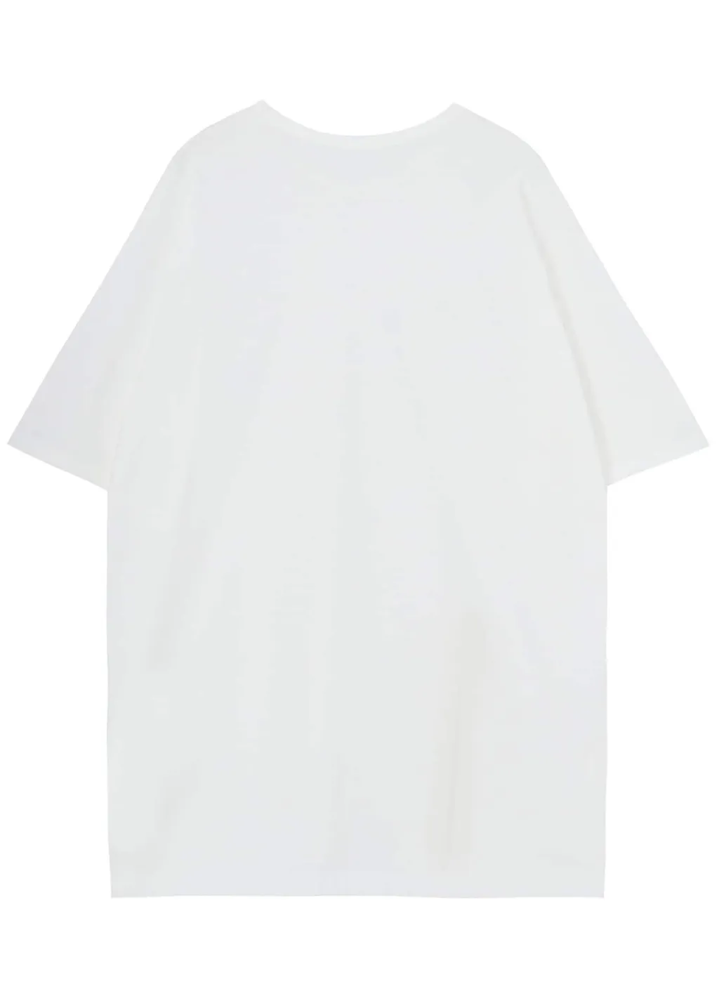 Cotton Jersey Jumbo T-Shirt Short Sleeves