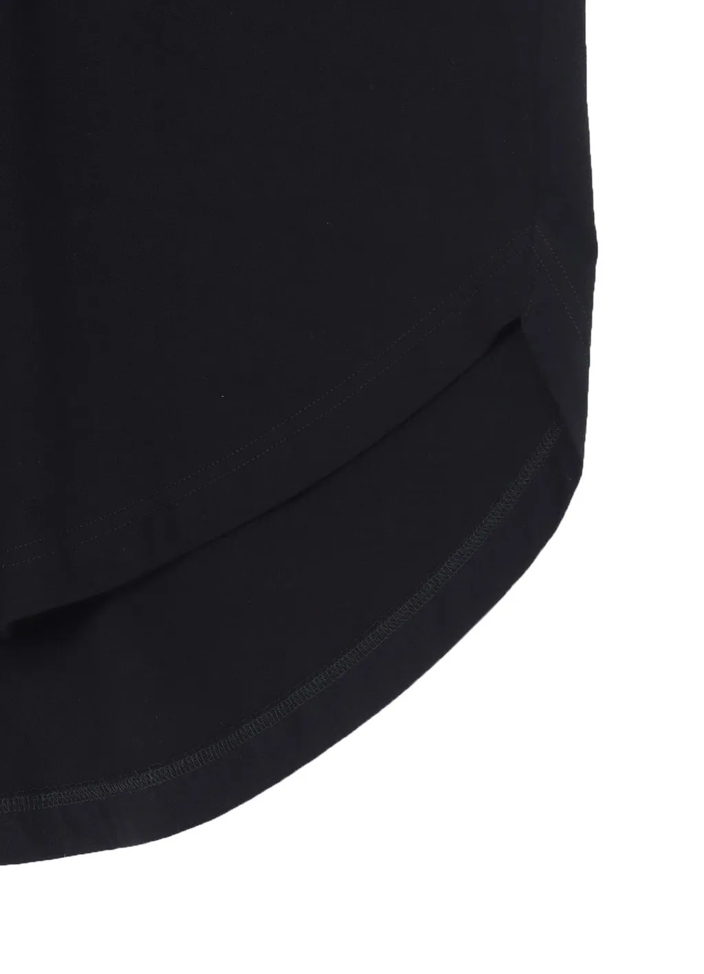 Cotton Jersey Hem Round Jumbo T-Shirt Short Sleeves