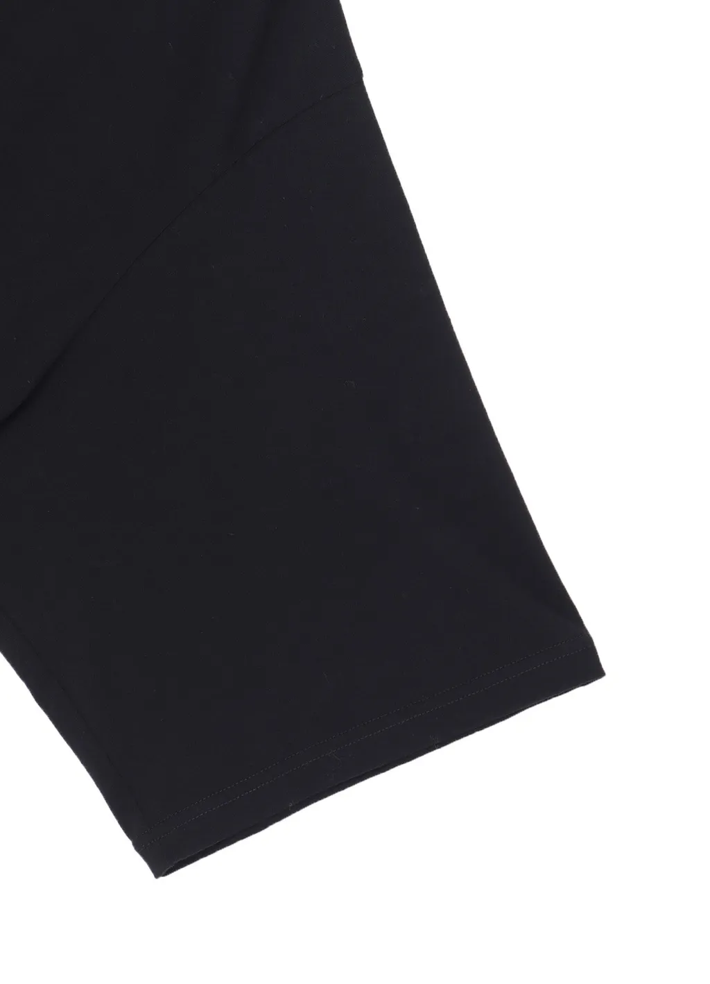 Cotton Jersey Hem Round Jumbo T-Shirt Short Sleeves