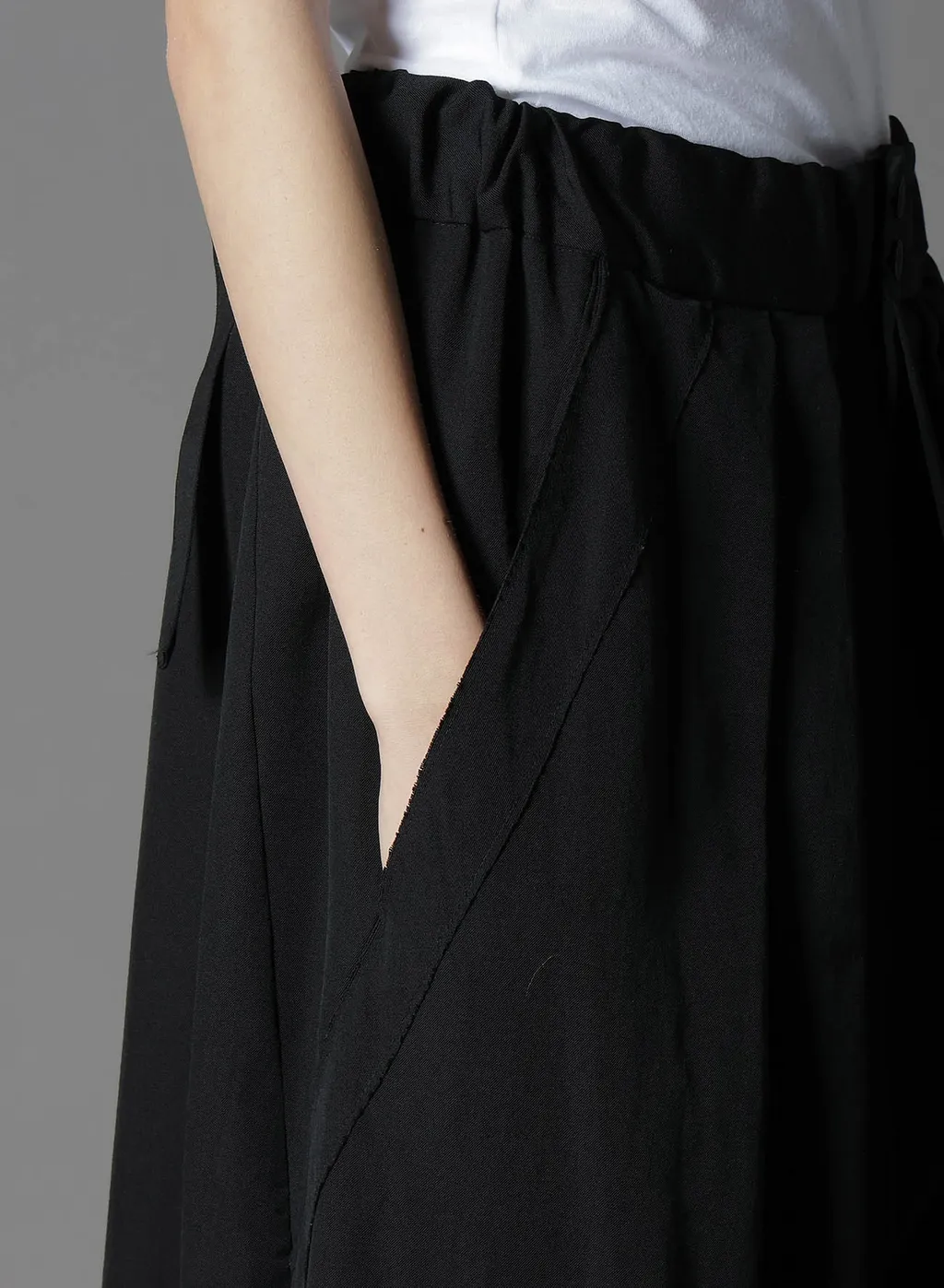 Wool Gabardine Gy Hakama Type1