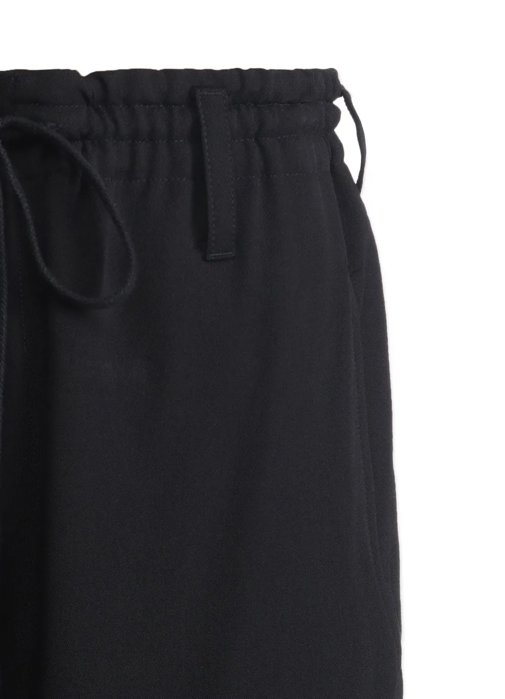 Wool Gabardine Standard Ribbed Hem Cargo