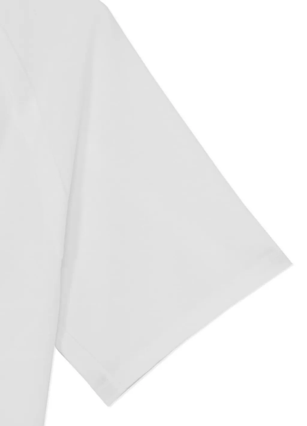 Cotton Jersey Front Raglan Slit T-Shirt Short Sleeves