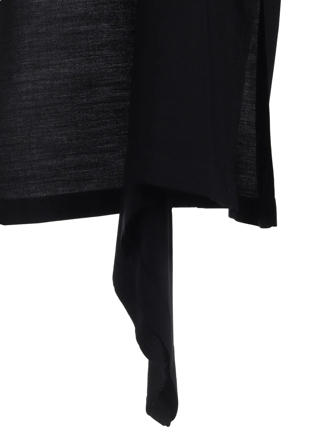 Rayon Twill Left Front Cut-Out Shirt