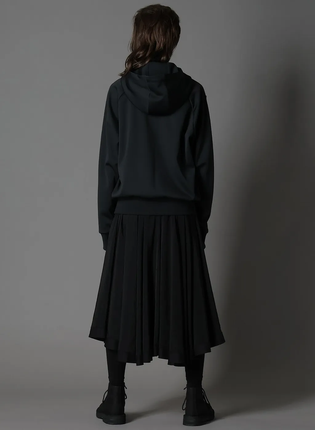 Polyester Smooth Hooded Track Jacket