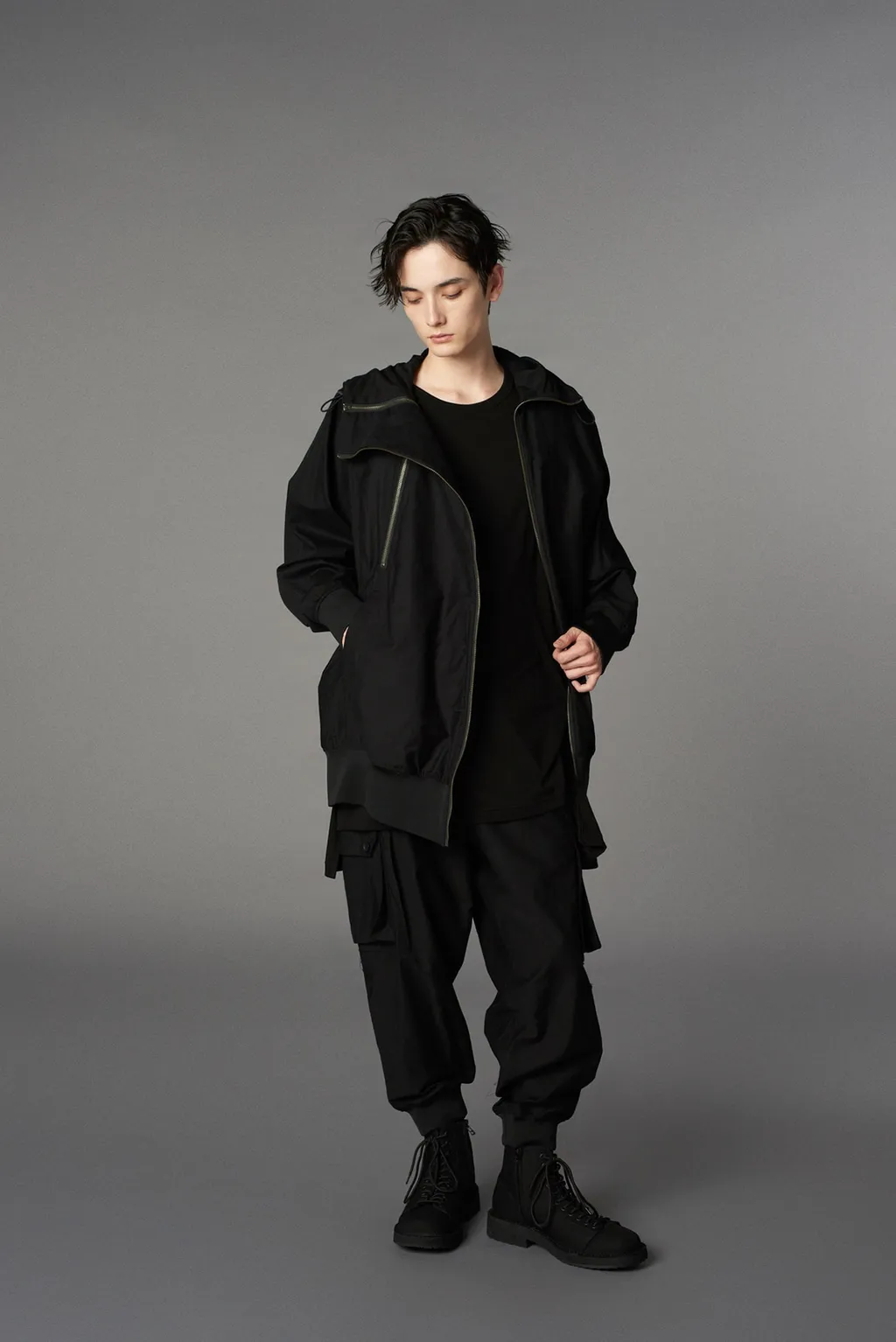 Cotton Twill Standard Ribbed Hem Cargo