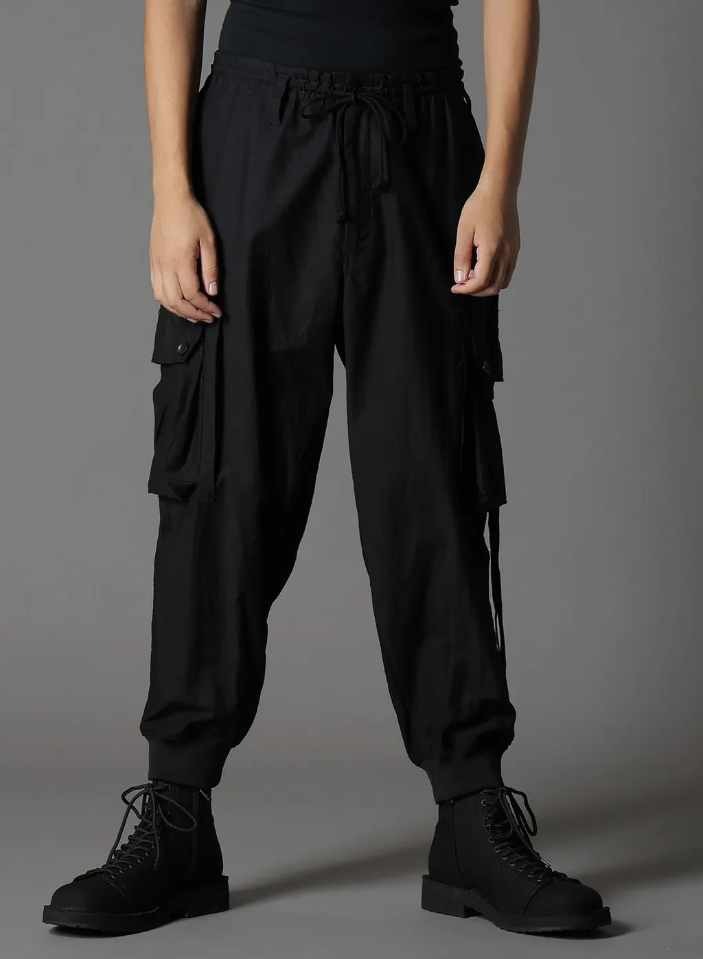 Cotton Twill Standard Ribbed Hem Cargo