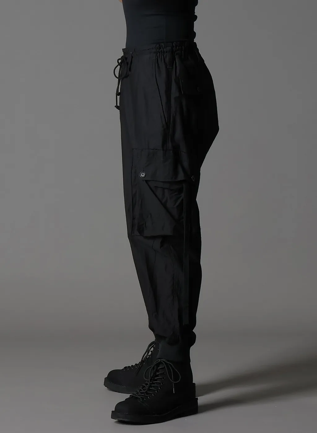 Cotton Twill Standard Ribbed Hem Cargo