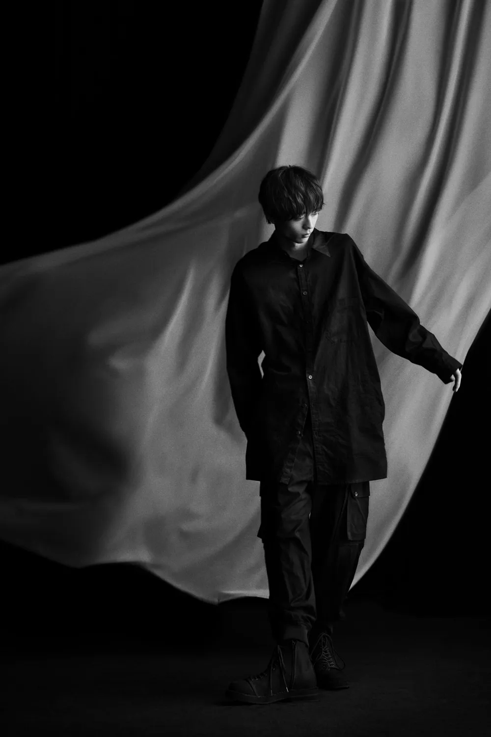 Cotton Twill Standard Ribbed Hem Cargo