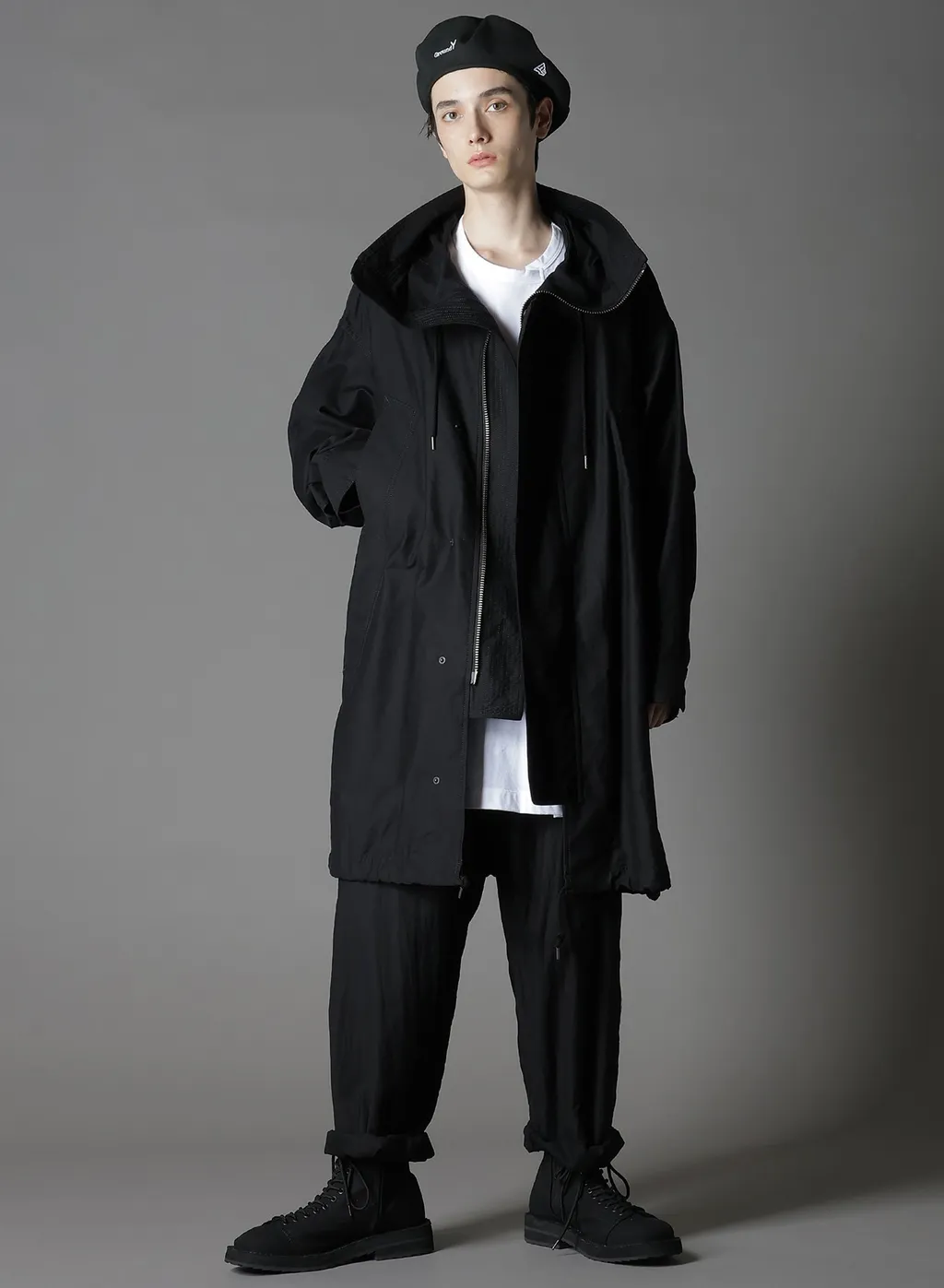 Cotton Twill Waist Drawstring Pants