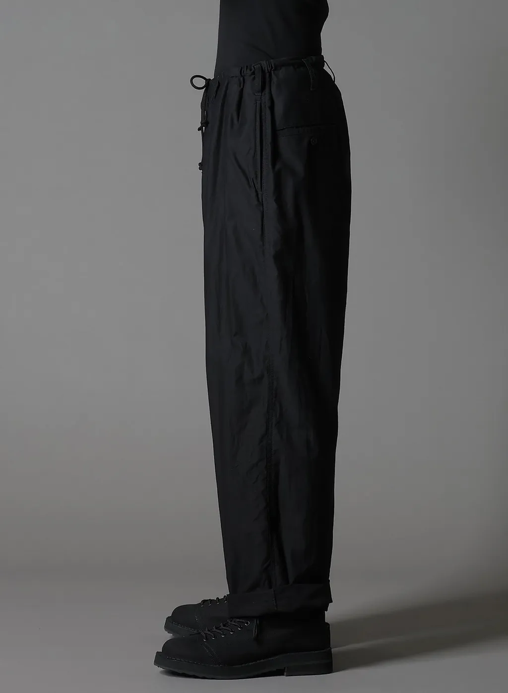 Cotton Twill Waist Drawstring Pants