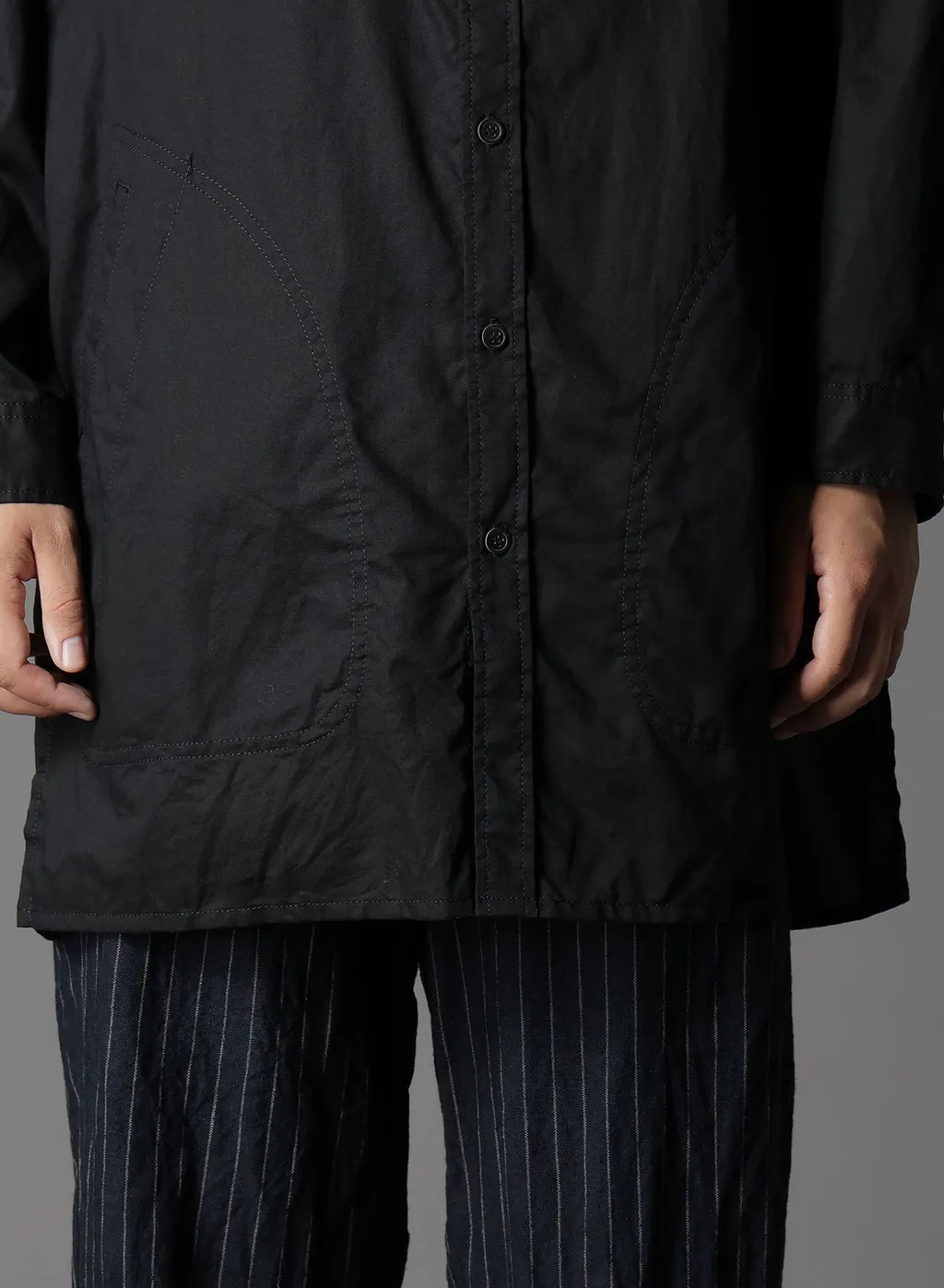 Light Cotton Twilll Wash Onc Long Shirt