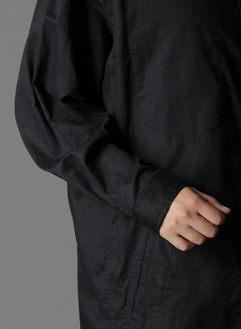 Light Cotton Twilll Wash Onc Long Shirt