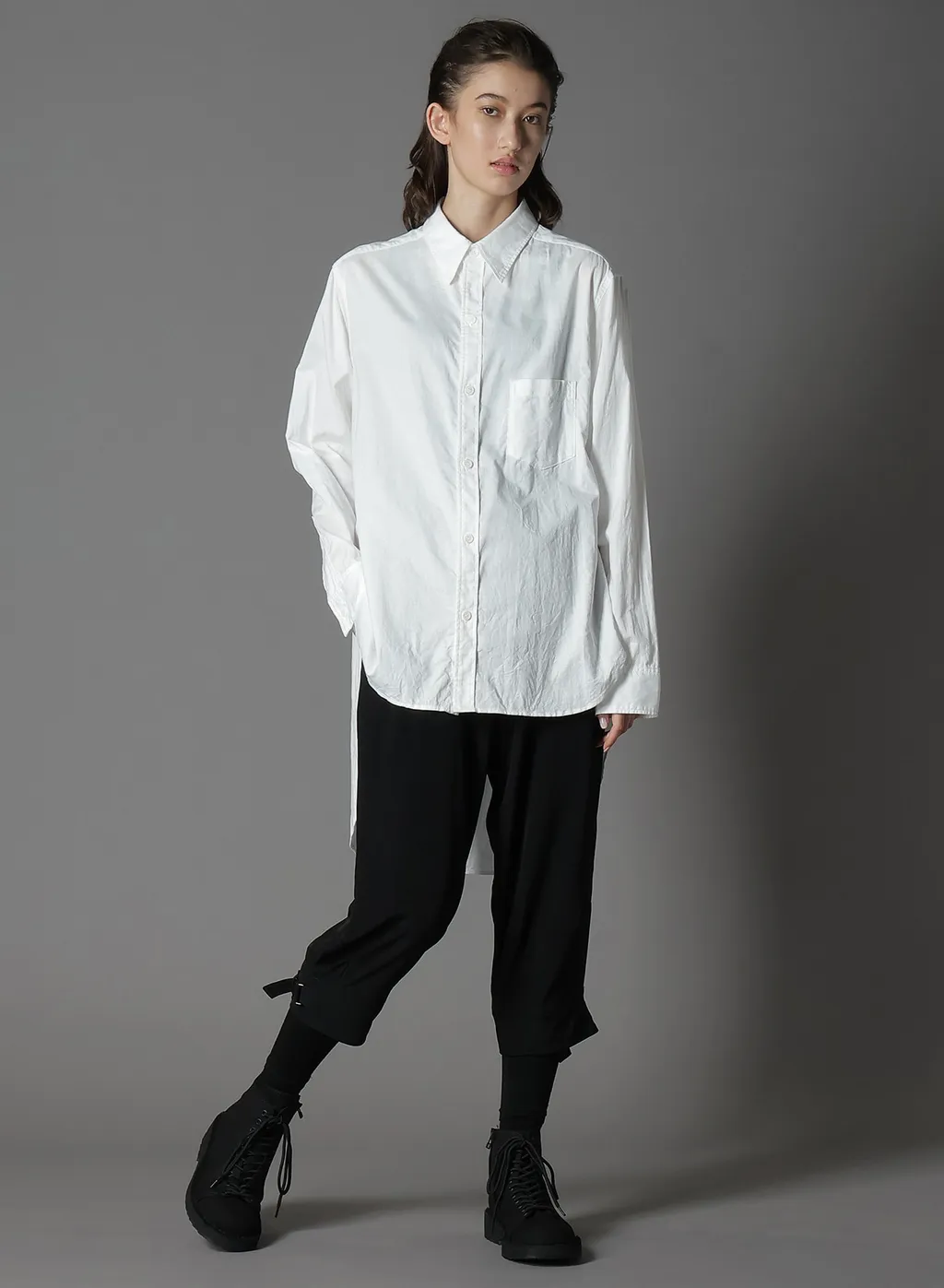 Light Cotton Twilll Wash Onc Tight Shirt