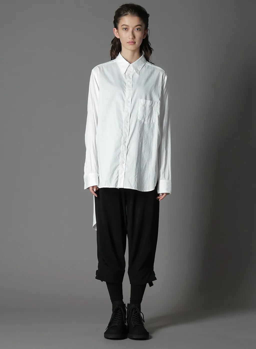 Light Cotton Twilll Wash Onc Tight Shirt