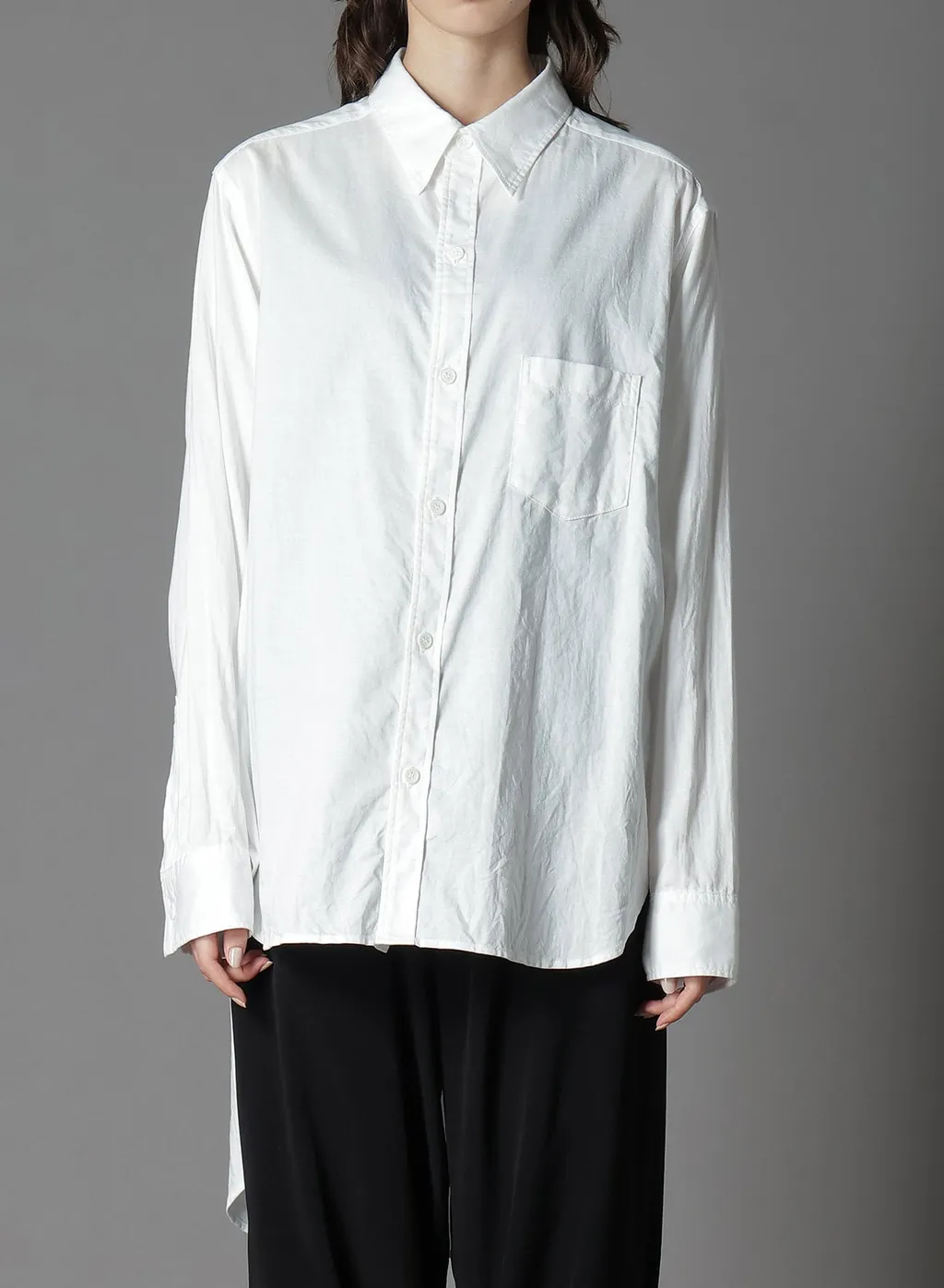 Light Cotton Twilll Wash Onc Tight Shirt