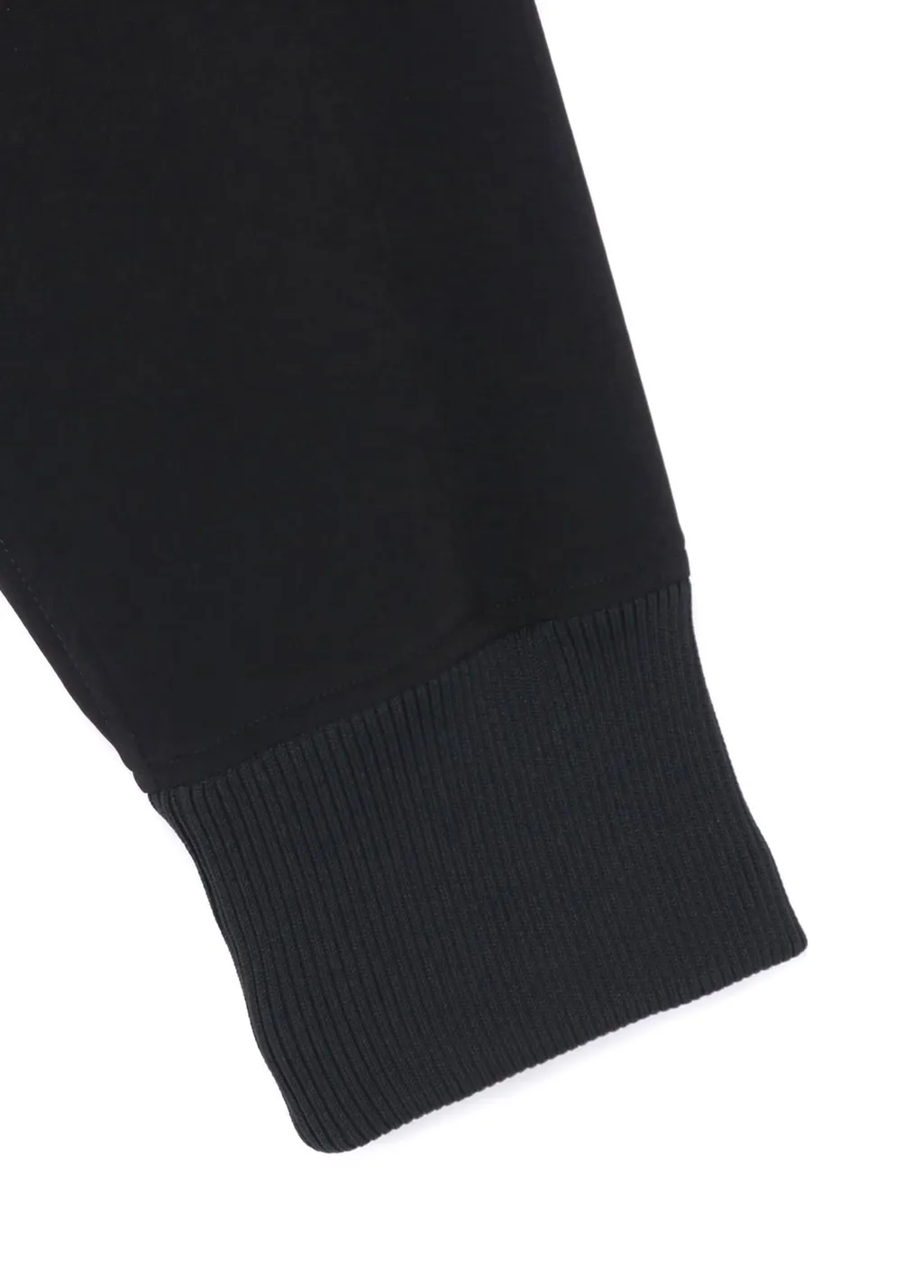 Crepe De Chine Curved Hemline Tracksuit Jacket