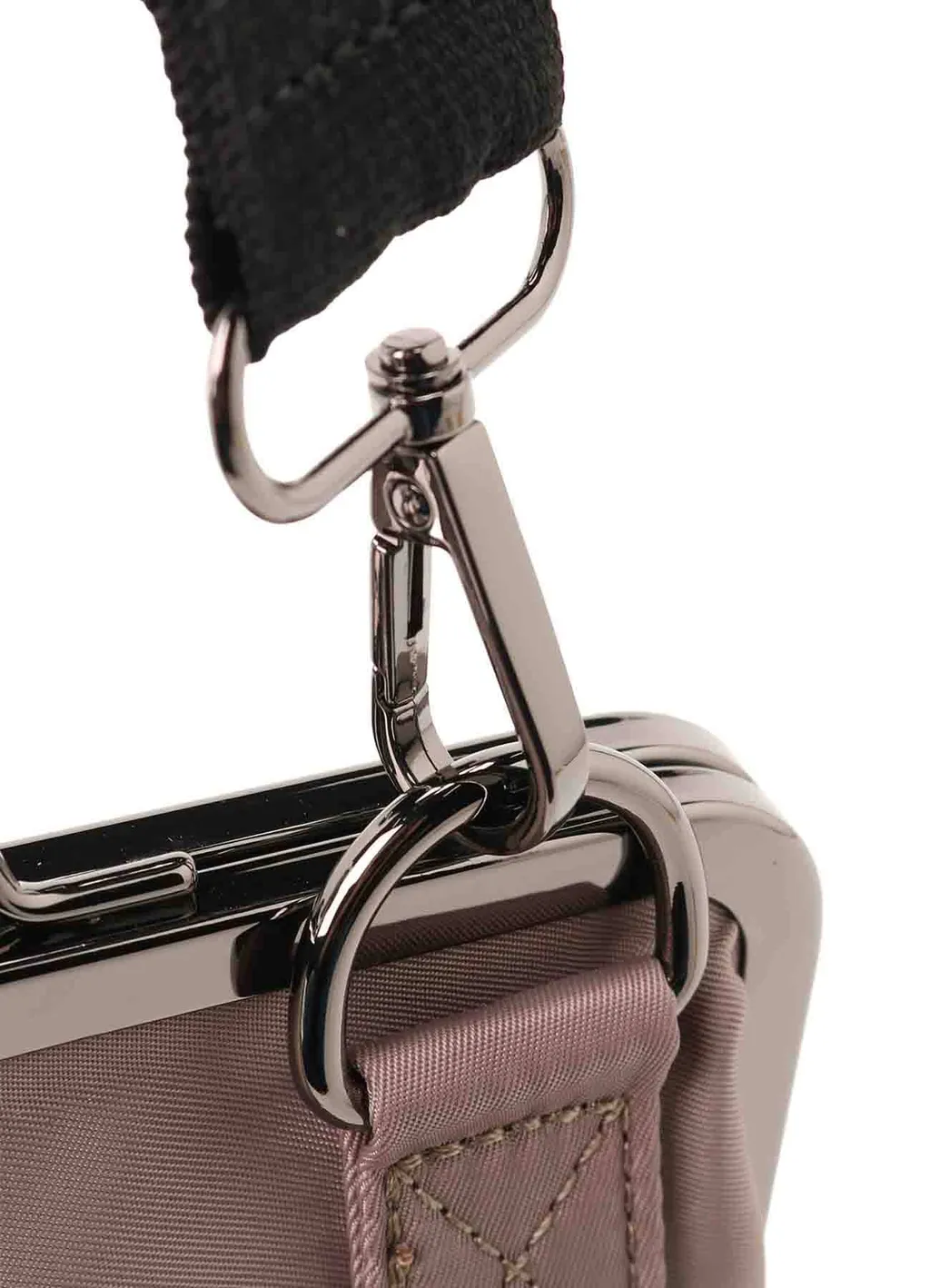 Shoulder Bag With Clasp Closure
